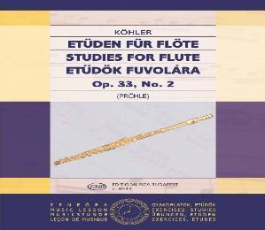 FL KOHLER OP.33 V.2 ESTUDIOS para Flauta