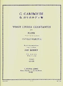 FL GARIBOLDI 20 ETUDES CHANTANTES OP.88
