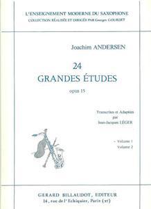 SX ANDERSEN 24 ESTUDIOS OP.15 V.1