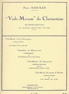 CL JEANJEAN VADEMECUM DEL CLARINETISTA 6 ESTUDIOS 