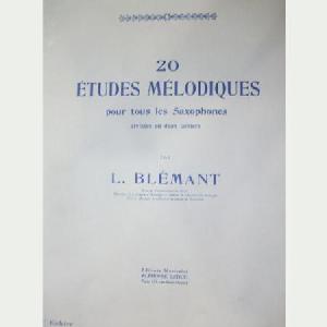 SX BLEMANT 20 ESTUDIOS MELODICOS VOL.1 *EN OFERTA*