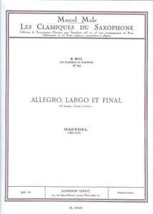 SXAP (VP) HANDEL ALLEGRO LARGO Y FINAL