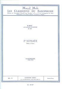 SXAP HANDEL SONATA N.1 MIm 