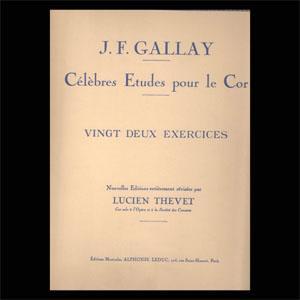 TP GALLAY CELEBRES ETUDES POUR LE CORN *EN OFERTA*