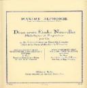 TPA MAXIME ALPHONSE 200 ETUDES  NOUVELLES V.4 TROMPA