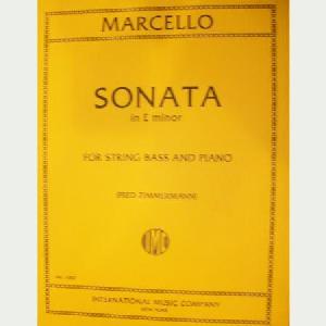 CBJ P MARCELLO SONATA MIm CONTRABAJO Y PIANO