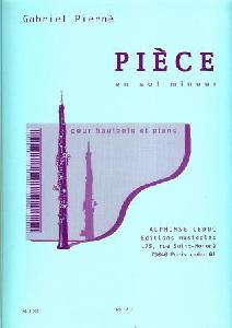 OBP PIERNE PIEZA EN SOLm PARA OBOE Y PIANO