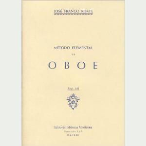 OB MTD FRANCO RIBATE METODO ELEMENTAL OBOE *OFERTA*
