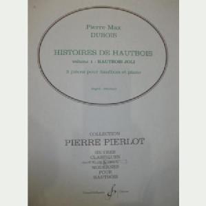 OBP DUBOIS HISTORIAS DE OBOE V.1: 3 PIEZAS PARA DEBUTANTES