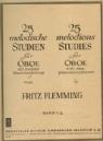 OBP FLEMMING FRITZ 25 ESTUDIOS MELODICOS OBOE V.2