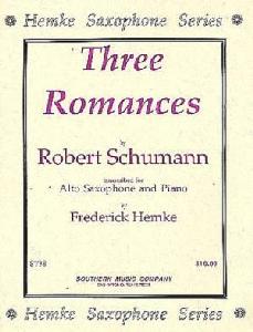 SXP SCHUMANN 3 ROMANZAS OP.94 SAXOFON Y PIANO