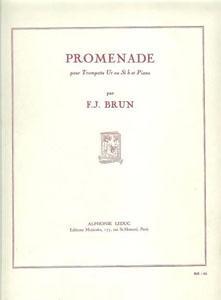 TPP BRUN PROMENADE TROMPETA SIb/DO Y PIANO *OFERTA*