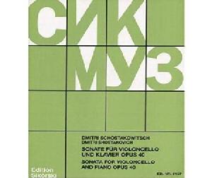 VCP SHOSTAKOVIC SONATA OP.40