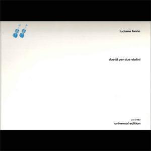2V BERIO LUCIANO DUOS VOL.1