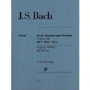 V BACH SONATAS Y PARTITAS BVW 1001-1006