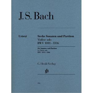 V BACH SONATAS Y PARTITAS BVW 1001-1006