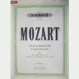 VP MOZART SONATAS V.3 PETERS 