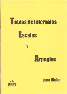 V LLINARES TABLAS DE INTERVALOS ESCALAS Y ARPEGIOS