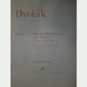 VP DVORAK SONATINA SOL M OP.100 HENLE VERLAG