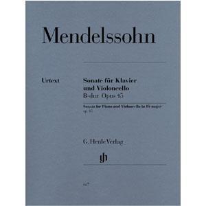 VCP MENDELSSOHN SONATA N.1 SIb M OP.45