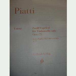 VC PIATTI CAPRICHOS (12) OP.25