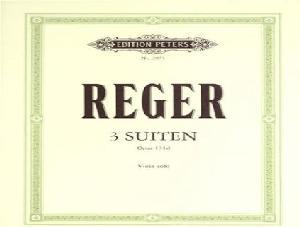 VA REGER 3 SUITES OP.131d VIOLA 