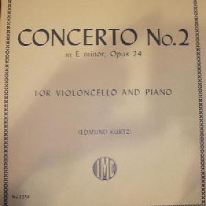 VCP POPPER CONCIERTO OP.24 N.2 MIm VIOLONCELLO Y PIANO 