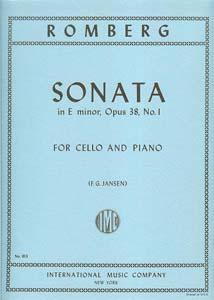 VCP ROMBERG SONATA MIm OP.38 Nº1