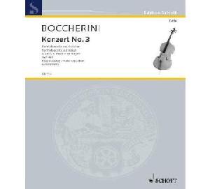 VCP BOCCHERINI CONCIERTO Nº3 SOL M WV480