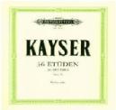 V KAYSER 36 ESTUDIOS VIOLIN OP.20