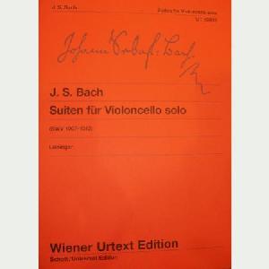 VC BACH 6 SUITES PARA VIOLONCELLO BWV1007-1012