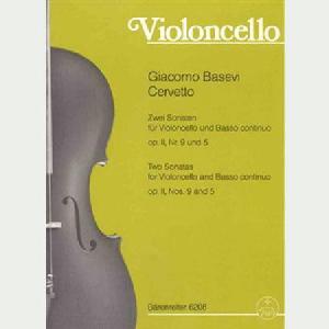 VCP CERVETTO 2 SONATAS OP.2 Nº5 / OP.2 Nº9 *OFERTA*