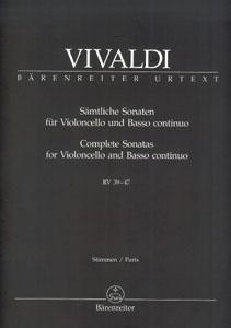 VCP VIVALDI/CBJ P VIVALDI SONATAS COMPLETA