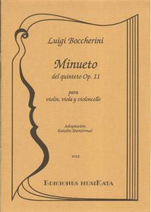 CAM CUERDA BOCCHERINI MINUETO OP.11 (V VA VC) *OFERTA*