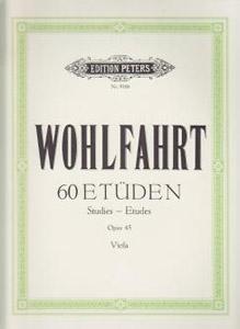 VA WOHLFAHRT 60 ESTUDIOS OP.45 PETERS