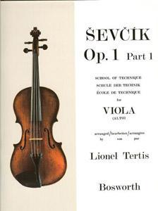 VA SEVCIK ESCUELA TECNICA VIOLA OP.1 N.1