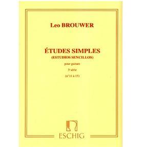 GUIT BROUWER ESTUDIOS SENCILLOS GUITARRA 3ª SERIE *OFERTA*