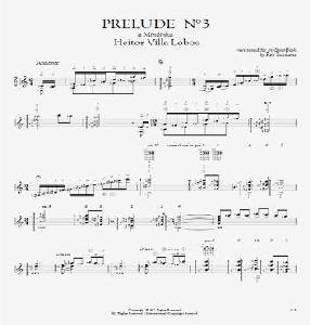 GUIT VILLA LOBOS SUITE POPUL. BRASIL Nº 3