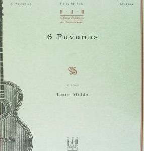 GUIT MILAN 6 PAVANAS EL MAESTRO VIHUELA