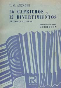 ACD ANZAGHI 26 CAPRICHOS 12 DIVERTIMIENTOS *OFERTA*