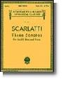 CBJ P SCARLATTI 3 SONATAS CONTRABAJO Y PIANO