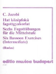 FG JACOBI 6 ESTUDIOS PARA FAGOT (RUDAS)