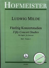 FG MILDE 50 ESTUDIOS DE CONCIERTO OP.26 V1
