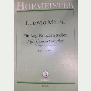 FG MILDE 50 ESTUDIOS DE CONCIERTO OP.26 V2