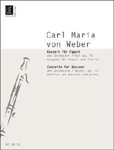FGP WEBER CONCIERTO FA M OP. 75 FAGOT Y PIANO