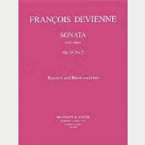 FGP DEVIENNE SONATA OP.24 N.5 SOLm