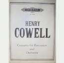 PERC COWELL CONCIERTO PARA PERCUSION Y ORQ