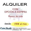 ALQUILER PIANO DE COLA con Opción a Compra