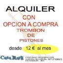 ALQUILER TROMBON PISTONES CON OPCION A COMPRA
