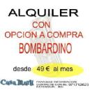 ALQUILER BOMBARDINO CON OPCION A COMPRA